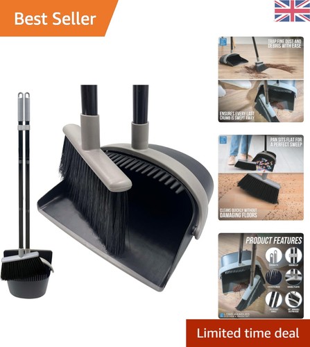 Long handled dustpan and brush - long,
