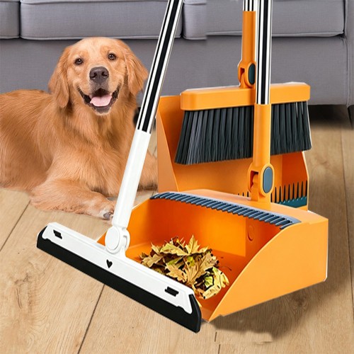Long handled dustpan - handled, and