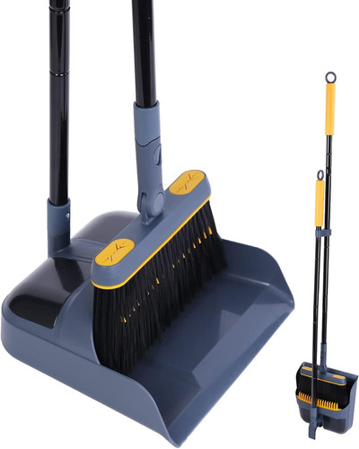 Dustpan and brush - set, long