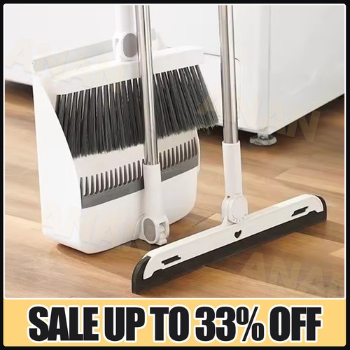 Long handled dustpan and brush - handled,
