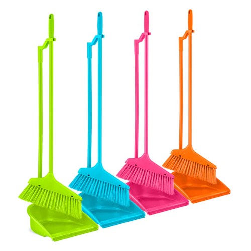 Long handled dustpan - and, brush