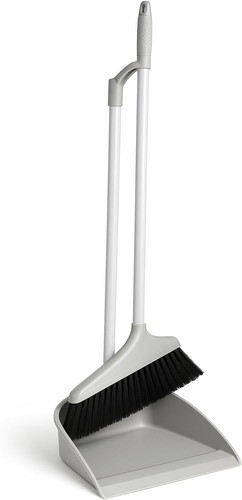 Long handled dustpan and - long,