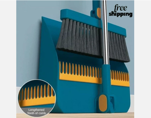 Long handled dustpan and brush - dustpan,
