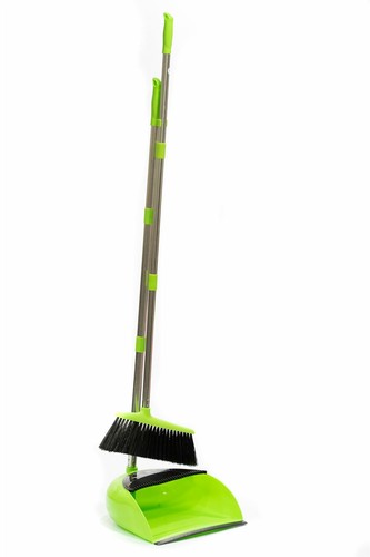 Long handled dustpan and brush - handled,