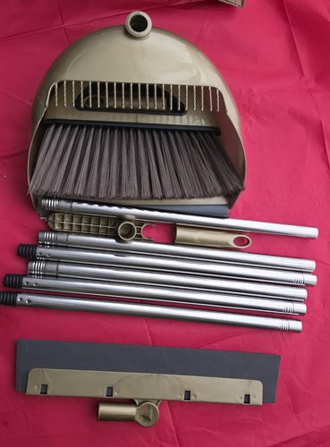 Long handled dustpan and - handled,