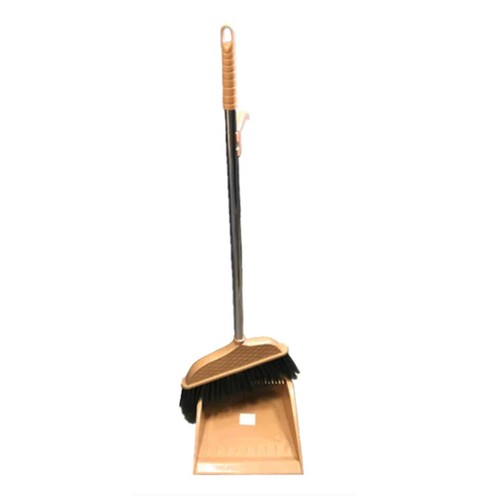 Long handle dustpan and brush - long,