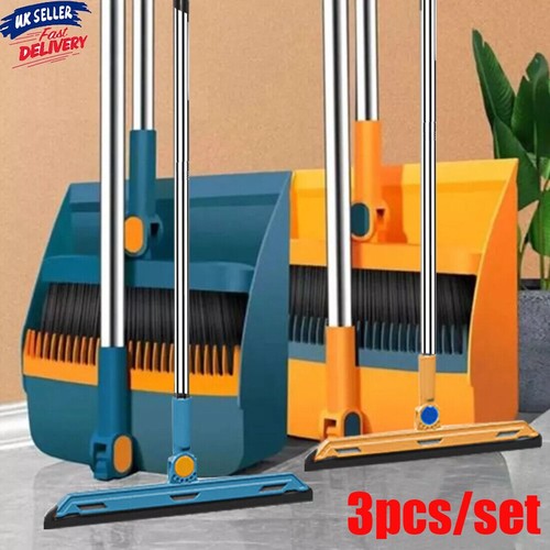 Long handled dustpan and brush - handled,