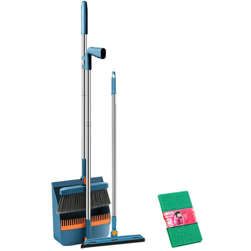Long handled dustpan - dustpan, brush