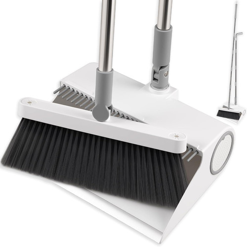 Long handled dustpan and - long,