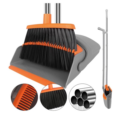 Dustpan and brush sets long - and,