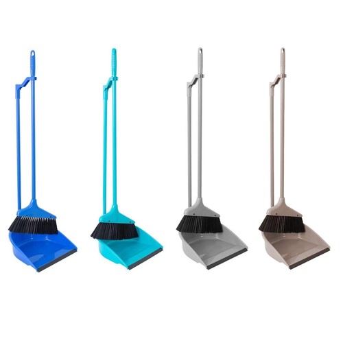 Long handle dustpan and brush - long,