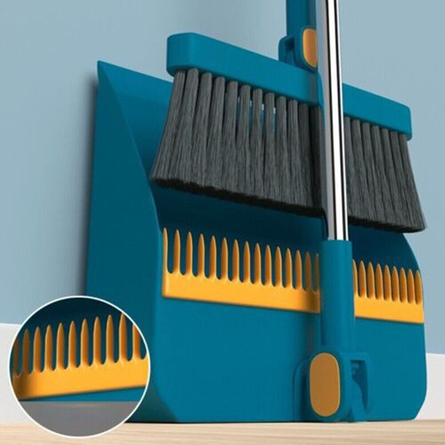 Long handled dustpan and brush - handled,
