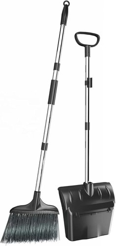 Long handled dustpan and - long,
