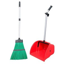 Long Handled Dustpan Brush Set