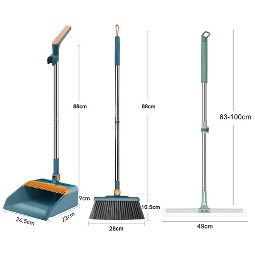 Long handled dustpan and brush - long,