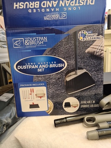 Long handled dustpan - handled, and