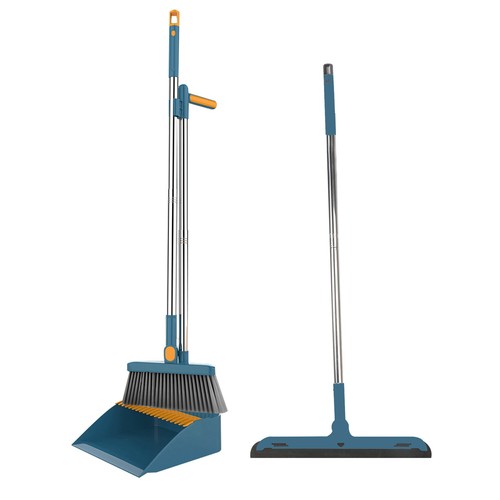 Strong long handled dustpan - strong,