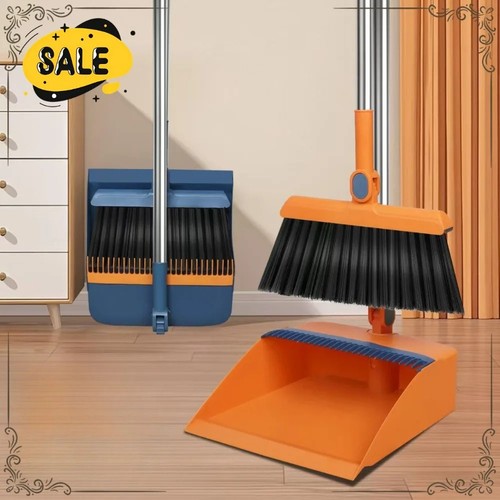 Long handled dustpan and - long,