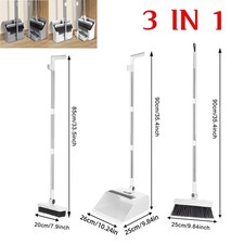 3pcs Long Handled Dustpan and