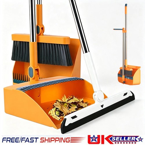 Long handled dustpan and brush - dustpan,