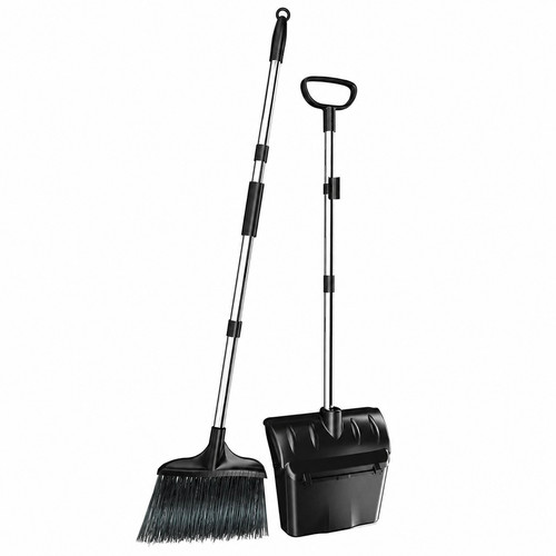 Long handled dustpan and brush - and,