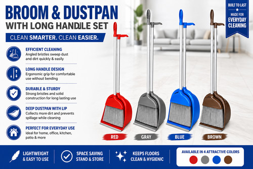 Dustpan and brush set - and,