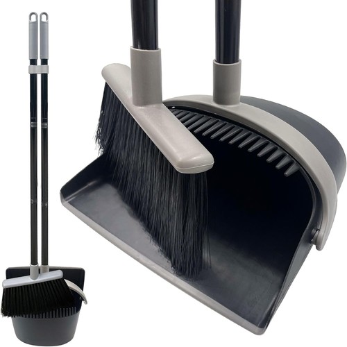Long handled dustpan and - handled,