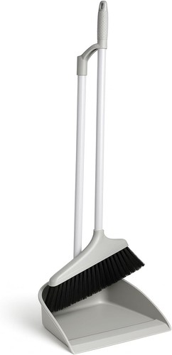 Dustpan and brush set long - brush,