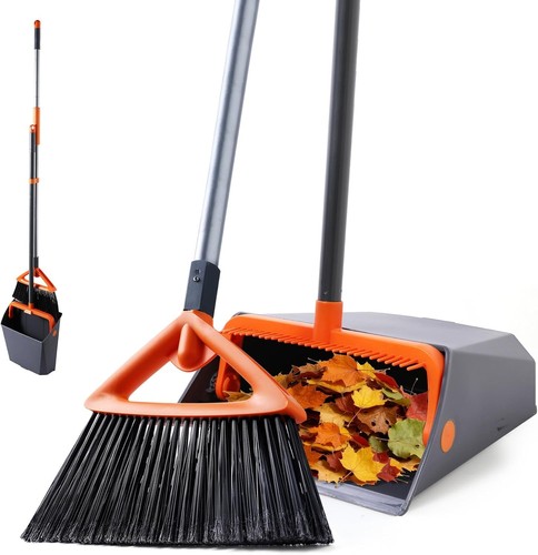 Garden dustpan and - dustpan, brush