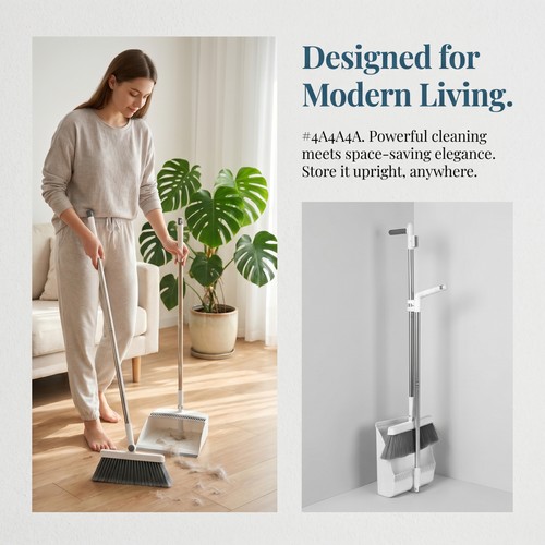 Long handled dustpan - long,