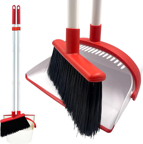 Long handled dustpan and - long,